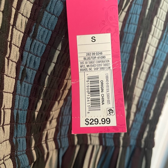 Xhilaration Striped Jumpsuit - Picture 5 of 7